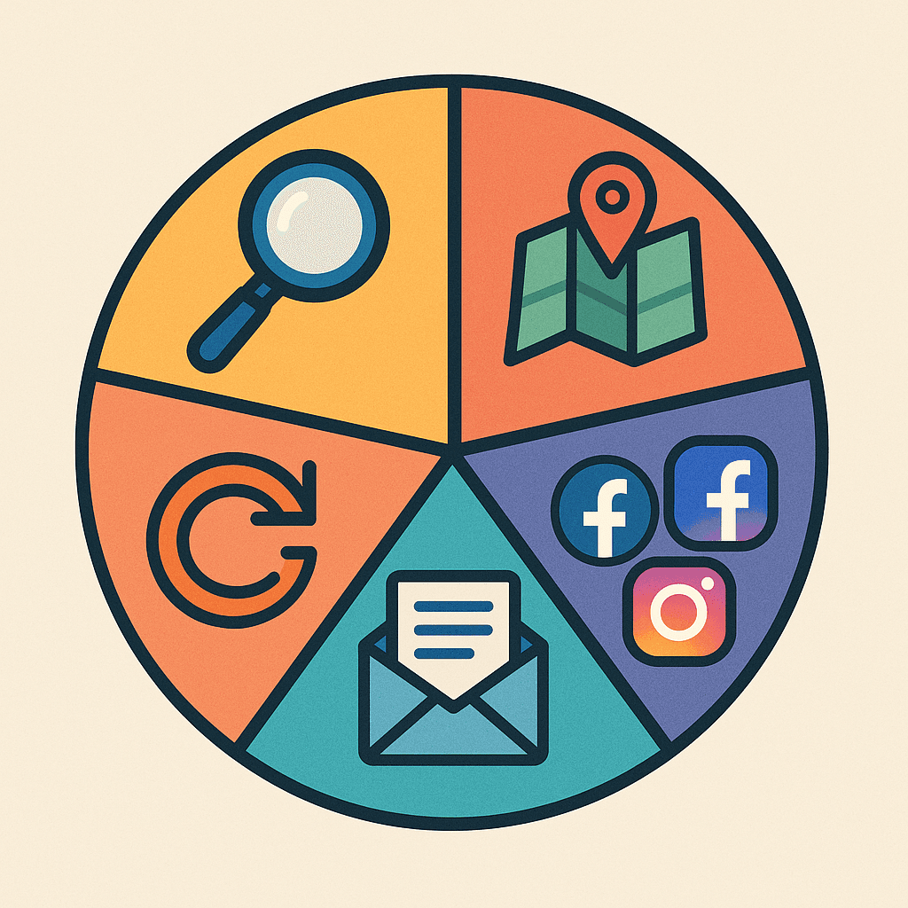 Odontologijos klinikos reklamos biudžeto paskirstymas